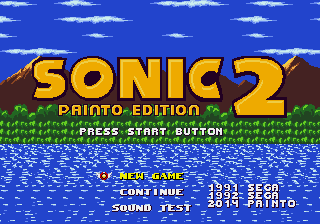Play <b>Sonic 1 - Painto Edition 2</b> Online